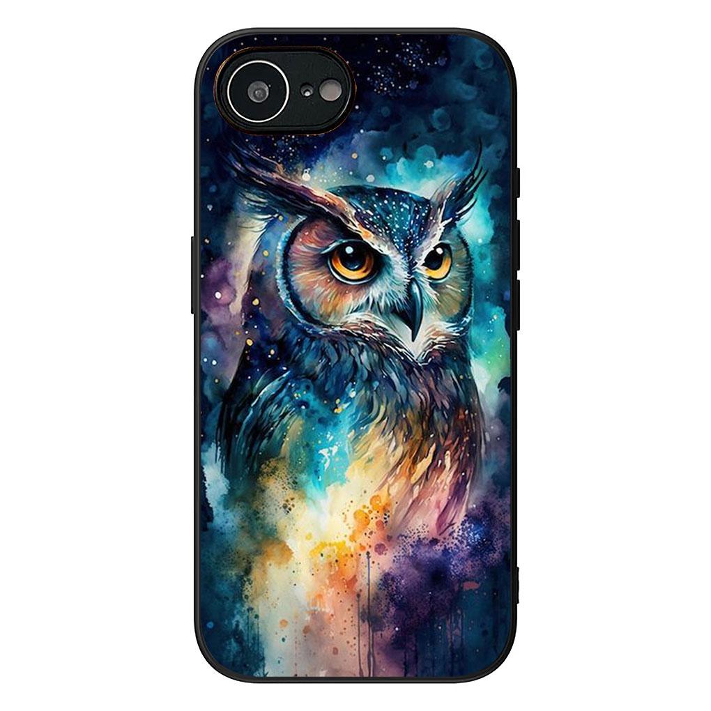Soft Cover for Samsung Galaxy Note 20 9 8 S8 S10 S9 Plus A54 A33 A21S A31 M21 S10E A17 Coque Phone Case Bird Owl Comics Lovely