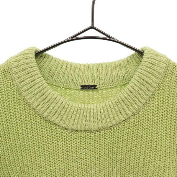 Mila Owen Five-quarter sleeve Linen blend puff sleeve knit pullover knit Women Used