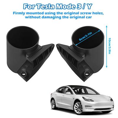 Új 2 db Bal & Jobb Ajtókilincs Pohártartó Tesla Model 3 & Model Y 2017-2023