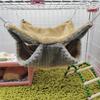 Hammock Birds Plush Hanging House Small Animals Squirrel Double Layer Hammock Beds Parrot Nest Squirrel Warm House