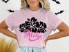 Aloha Hibiscus Flower T-Shirt, Tropical Hawaiian Summer Beach Tee