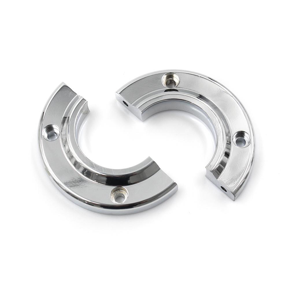 2" Columns Swivel Steering Column Floor Mount Chrome Fit For Sbc Bbc 350