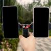 Aluminiumlegierung Zwei-Kopf-Gimbal-Ständer für Kameras und Zubehör 180° Neigungen und 360° Schwenks für Vlogs und Aufnahmen