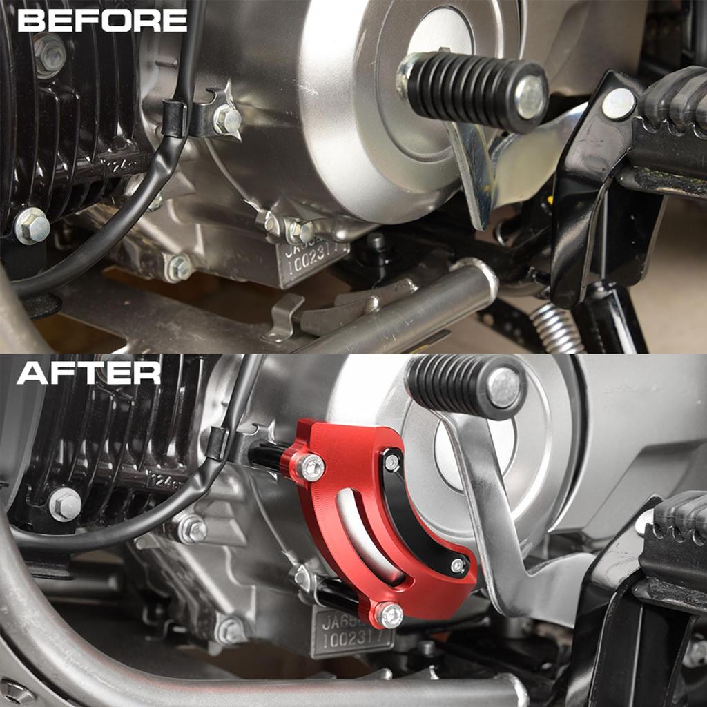 WOOGA Motorcycle Left Engine Cover Slider Crash Protector Applicable Vehicles