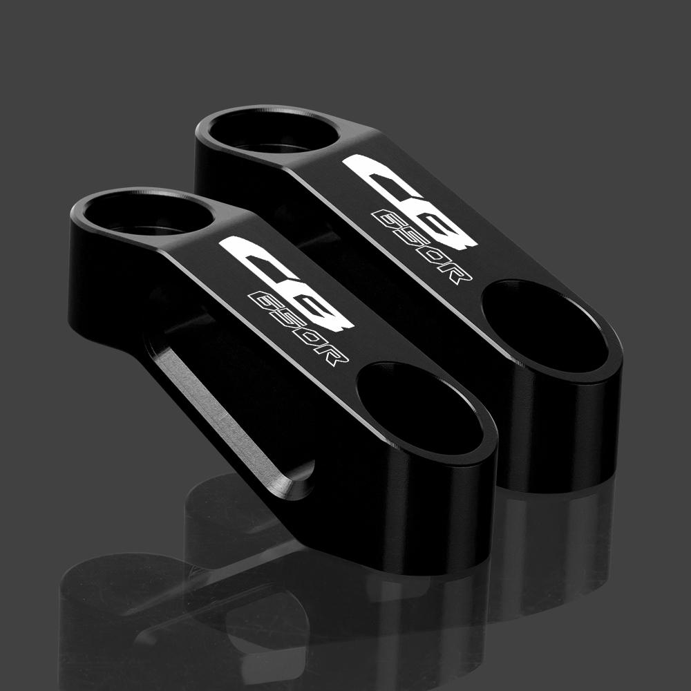 

Для HONDA CB CBR CB650R CB 650R CB650 R CB 650 R мотоцикла расширитель зеркала заднего вида с ЧПУ алюминиевый адаптер CB650R Black