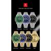 POEDAGAR Fashion Luxury Man Clock Waterproof Luminous Date Week Wristwatch Stainless Steel Quartz Business Watches for Men