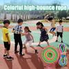 1 Pezzo Corda per Saltare per Bambini Giocattoli per Allenamento 5-10M Corda per Saltare Elastico Giocattolo per il Movimento Esercizio Allenamento Salto Nylon Regalo Ragazza