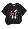 Kids Boys Girls 100% Cotton Crew Neck Short Sleeve T-Shirt, Christmas 67th Birthday Cute Cartoon Number Print Casual Soft Tee for Children