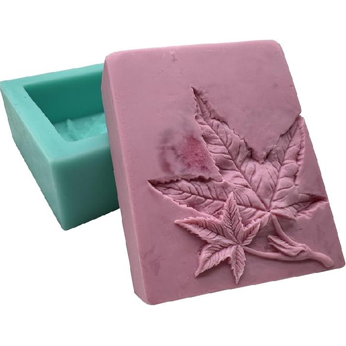 Lily Flower Soap Mold Pretty Flower Soap Silicone Mould for Handmade DIY Soap Making Lotion Bars Scented Candles Resin Crafts Aromatherapy Gypsum