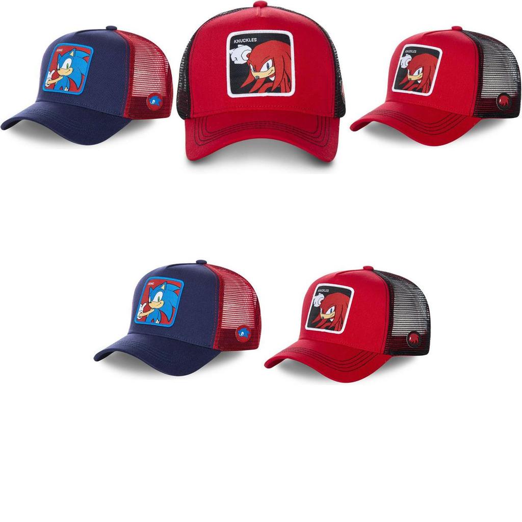 Sonic The Hedgehog Embroidered Baseball Cap High-quality Cotton Stretchable Unisex