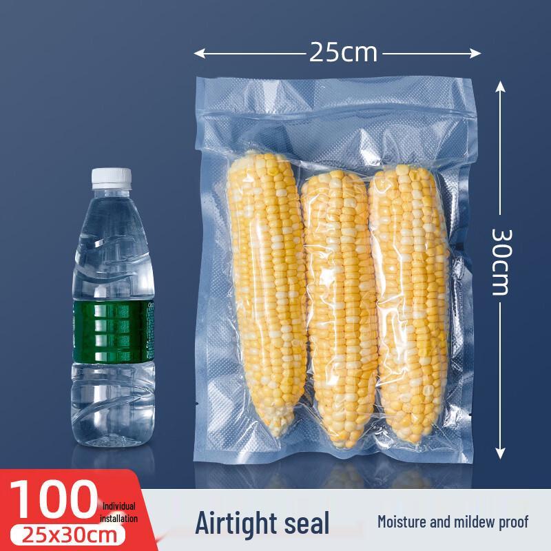 Geprägte Vakuumierbeutel zur Aufbewahrung von Lebensmitteln