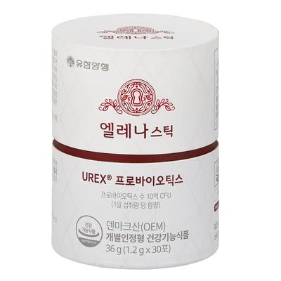 Elena Stick UREX Probiotics Powder Vaginal Health Lactobacillus 30p, 36g, 1 Unit
