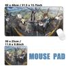 Arknights Endfield Exusiai Dusk Kaltsit Laevatain Gaming Girls Mousepad XXL Keyboard Desk Mat