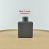 50ml Frosted Square Aroma Diffuser Glass Bottle for Home or Car Decoration