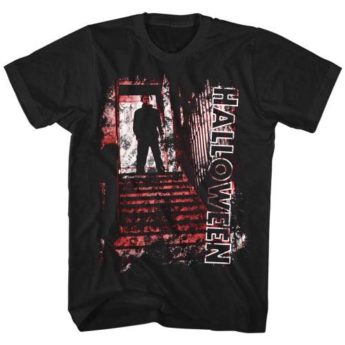 Halloween Stair Top Black Adult TShirt Unisex T-Shirt XXXL