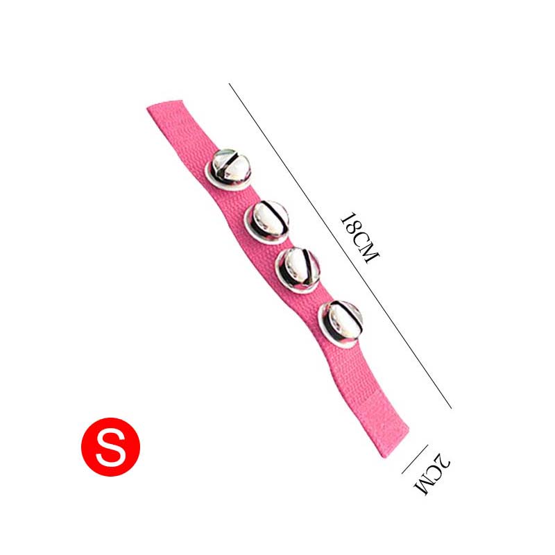 1 peça Sino de Pulso Colorido Brinquedo Instrumentos Musicais Iluminação Musical Lazer Entretenimento Adereços Adequado para Iniciantes TMZ