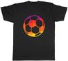 Sports Icon Football With Grid Colour Mens Unisex T-Shirt Tee Gift
