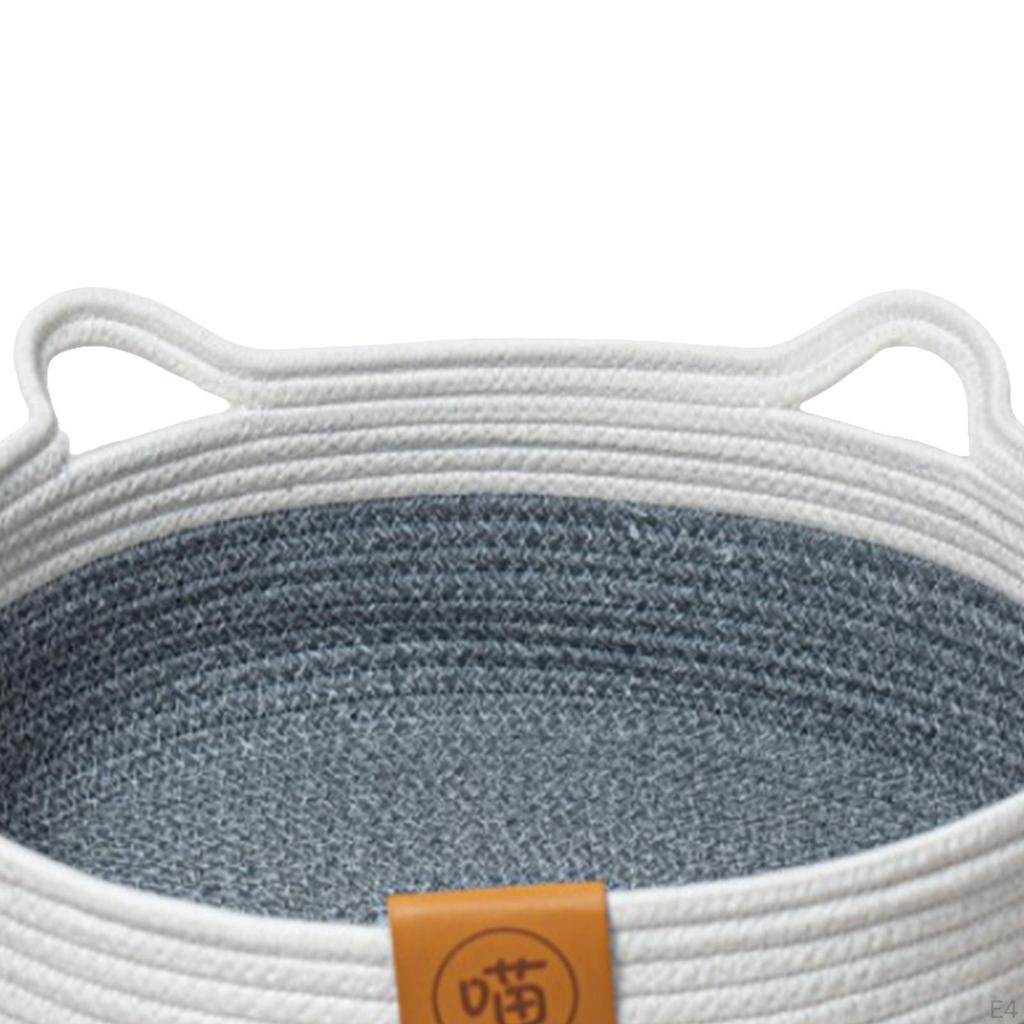 Cat Bed Scratch Pad Nest Scratcher Bed, Anti Slip, Comfortable Woven Scratching Lounge
