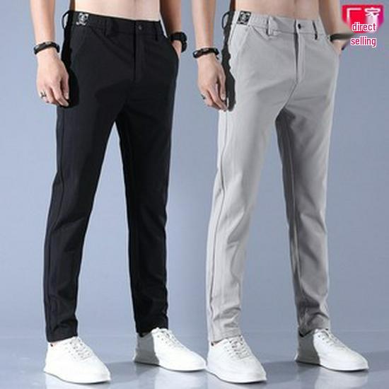 Pantaloni Casual Elasticizzati Dritti Slim Fit da Uomo Lee