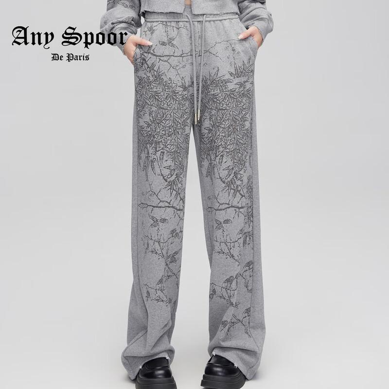 

ANY SPOOR Autumn/Winter Casual Straight-Leg High-Waist Trousers S