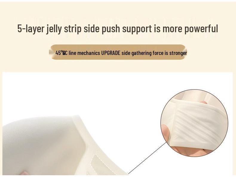 Summer Breathable Seamless Soft Support Bra - Wire-Free, Sweat-Absorbing, Anti-Sag, Small Chest Enhancement for Women