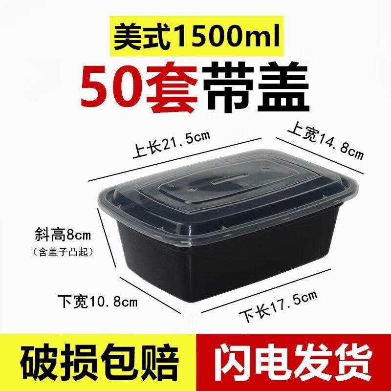 Disposable Rectangular Takeout Containers