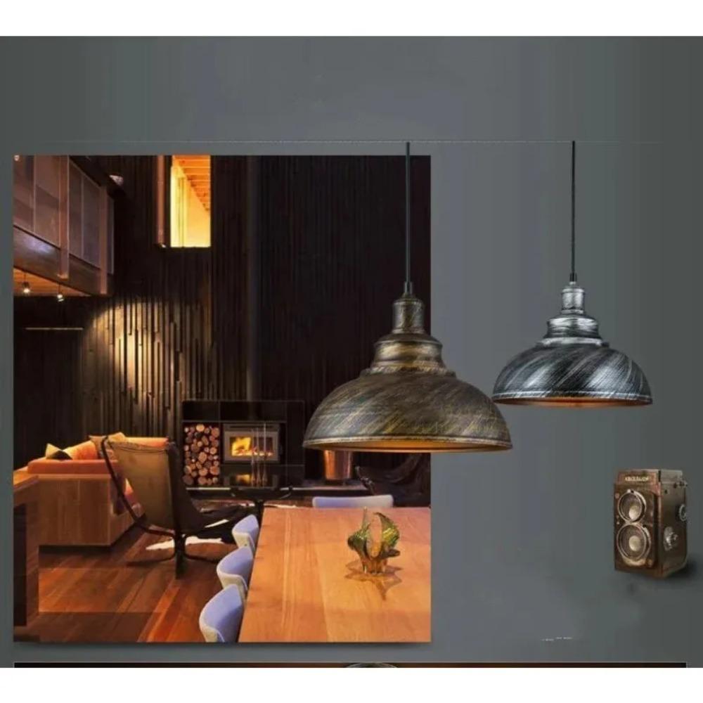 American Industrial Chandelier, Vintage Country Loft Pendant Light with High Quality Metal Finish for Dining Room Home Decor