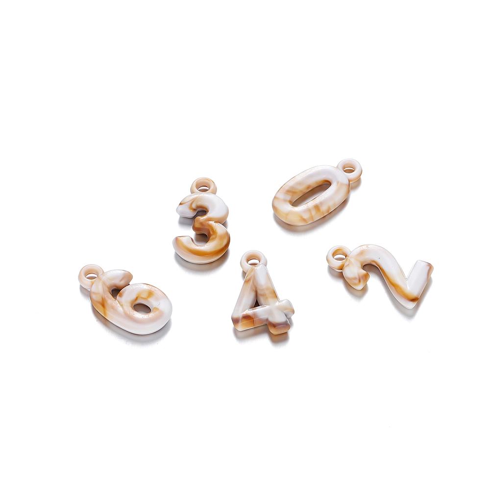 10/20Pcs/Lot Mix Acrylic Shell Conch Starfish Charm Pendants for DIY Women Earring Bracelet Necklace Jewelry Making Accessories