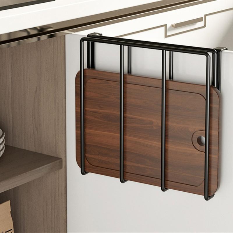 Functional Rack for Cabinet Covers and Utensils Storage Hoder with Hanger