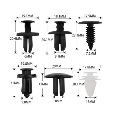 Acessórios para interiores – Fechos automáticos e clips