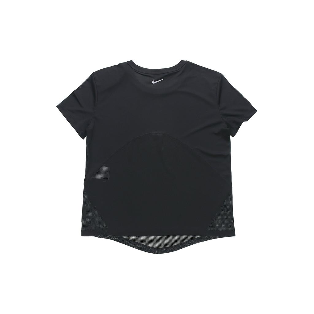 Nike Tricou cu mânecă scurtă, respirabil, cu uscare rapidă, pentru antrenament sportiv Dri-FIT, Topuri pentru femei, negru AJ8122-010