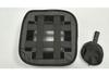 41CM LED Portable Photography Softbox with Black & Red Edge, Lightweight Honeycomb Reflector