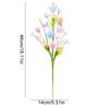 1Pc Rabbit Bouquet Practical Artificial Flower DIY Easter Decoration INS Resurrection Egg Festival Supplies