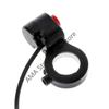 X7JF 22mm 7/8" Motorcycle Handlebar Horn Switch Start Speaker Connection Button Equip