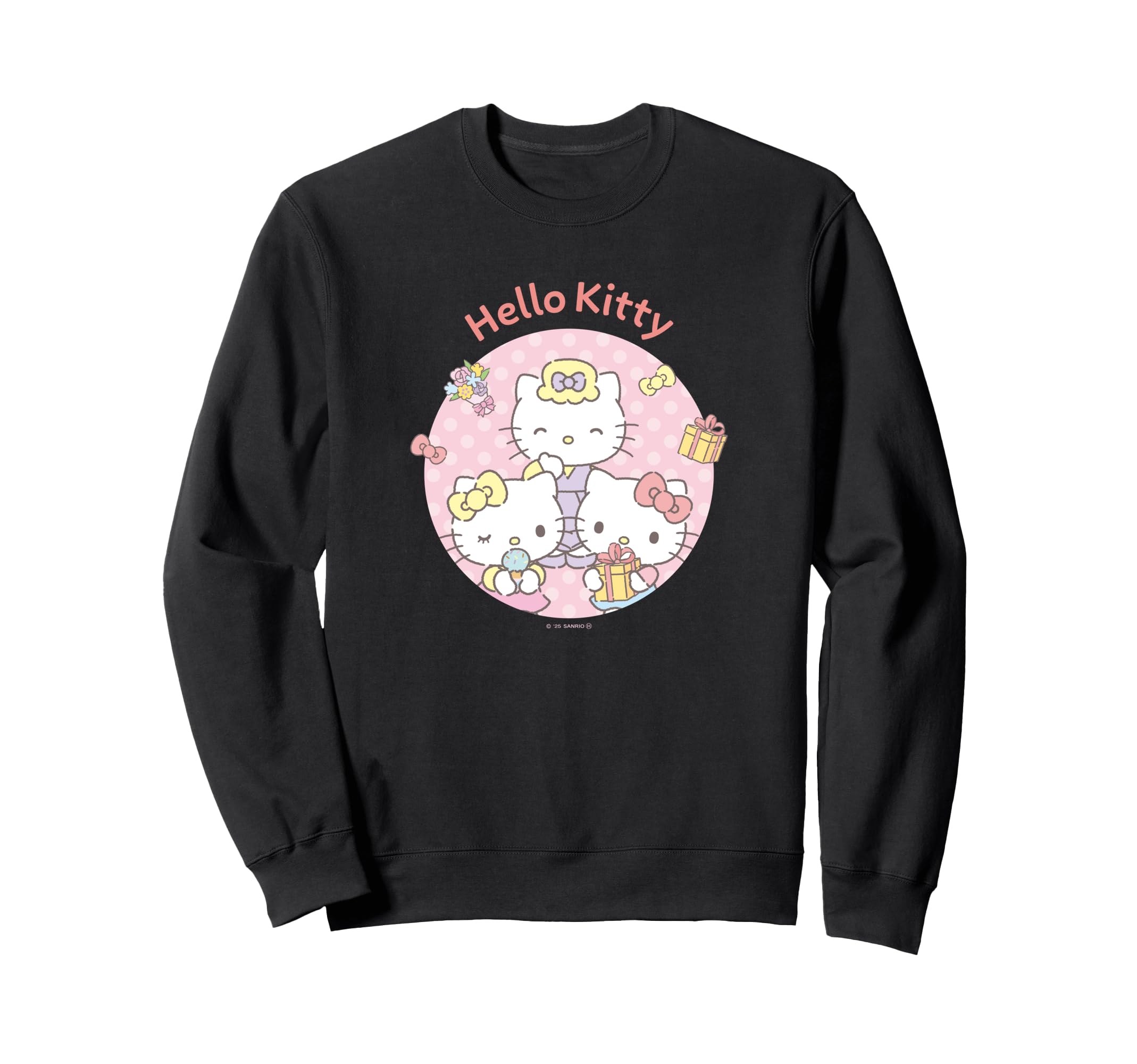 

Day Hello Kitty Mom Sweatshirt [Father s Day/Mother s Special] чорний