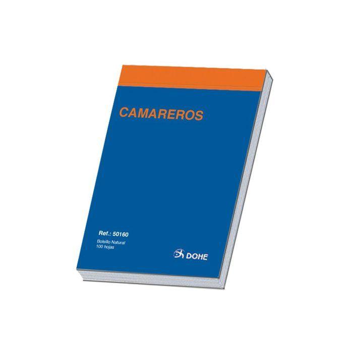 Carnet de serveur - DOHE - 100 feuilles - 14x9 cm - Feuilles pré-imprimées - Spécial poche