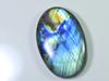 100Cts.Natural Labradorite Multi Fire Oval Cabochon Loose Gemstone 29X45X7MM SK-1151