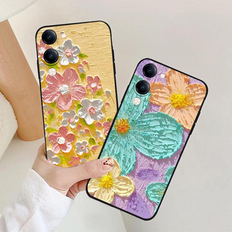 For Vivo Y29S 5G Y19S Y04 4G Phone Case Astronaut Silicone Camera Protection Back Cover For Vivo Y04 Y 04 Y19e Funda Coque