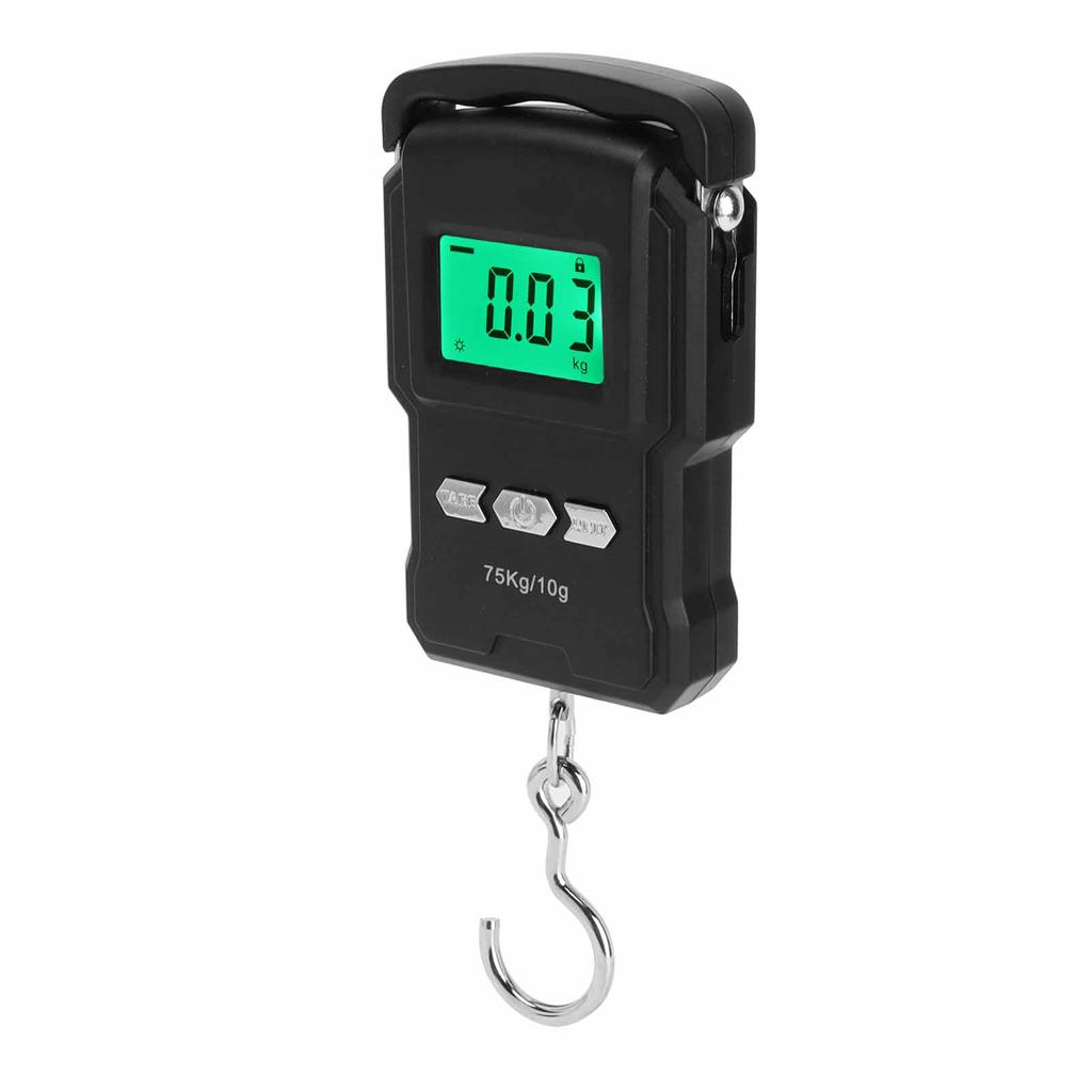 Portable Electronic Scale with Measuring Tape LCD Display Express Scale 75kg for Home