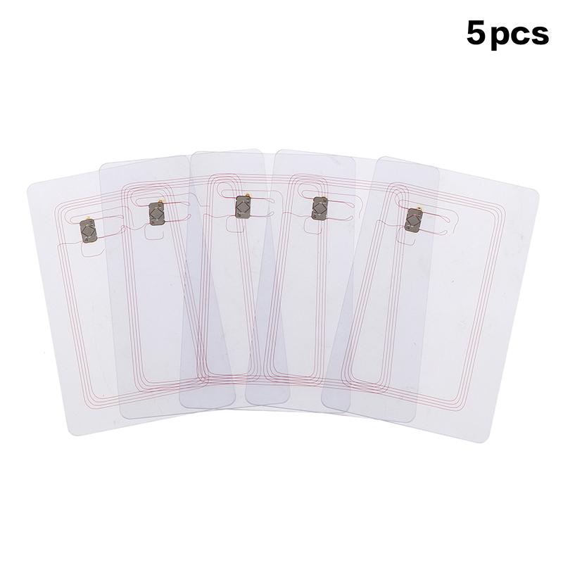 5/10/20 Adet Şeffaf NFC Kart Boş NFC Etiketleri NFC Programlanabilir Yeniden Yazılabilir NFC 215 Etiketleri Amiibo ile Uyumlu NFC Kart