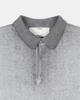 Diaendeukweseucheon Dyeing Washed Collar Knit Top / Gray