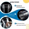 Disposable PET Cold Drink Cups, Lids, and Straws