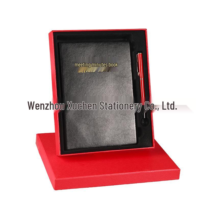 Special Edition A5/B5 Business Meeting Minutes Loose-leaf Notebook with Buckle