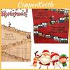 Countdown Calendar Christmas Ornaments Santa Castle Desktop Crafts Decoration