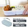 CB Japan Domeman 600 DSK Bento Box, 600ml, Gray, Soft and Easy to Serve, Dome Lid, Secure with 4-Point Locking, Double Sealing to Prevent Leaks