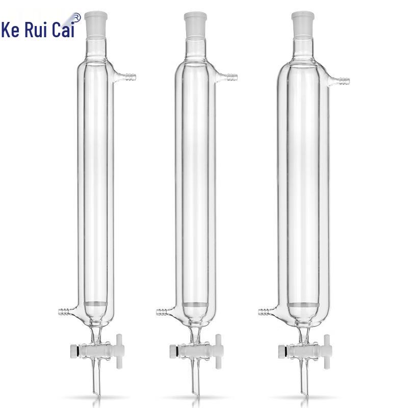 Glass Jacketed Chromatography Column 35mm x 300mm (24#)