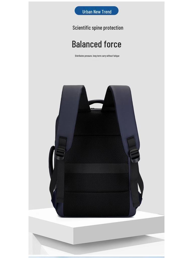 Cross-Border Multifunctional Large Capacity Backpack: Stylish Breathable Laptop Bag for Work, Commute, and Travel