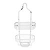 Metal Iron Wall Mounted Bathroom Basket 2 Layer Punch   Bathroom Shelves Toilet Accessories