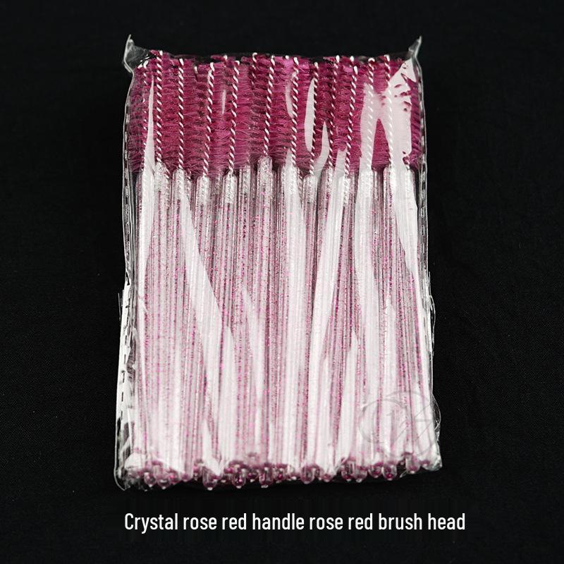 

Кристальная спиральная щеточка для ресниц Wanjia: Ультратонкая одноразовая расческа для бровей и ресниц для красоты и свадеб