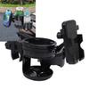 Kinderwagenbecherhalter mit Handyhalter 360-Grad-Drehung Faltbarer Kinderwagen-Flaschenhalter für Fahrrad